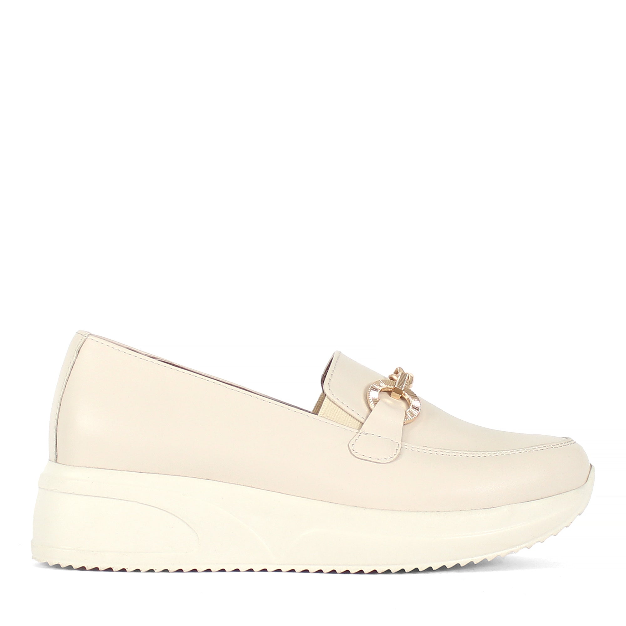 beige wedge dress shoes Women's Wide Fit Daily Almond Toe Toe Cap Mid Wedge Court Shoes, beige