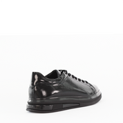 Herren Schwarze Lackleder Sneaker (691-3417)