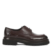 Men's Brown Leather Classic Brogue Shoes (162-532)