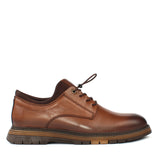 Herren Hellbraune Casual Schnürschuhe (550-766)