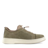 Herren Grüne Nubuk Sneaker im Lässigen Stil (550-4719)