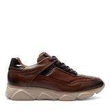 Herren Braune Leder Sneaker (406-4413)