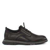 Herren Schwarze Casual Schnürschuhe (550-766)