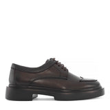 Herren Braune Leder Klassiker Schuhe (064-1037)