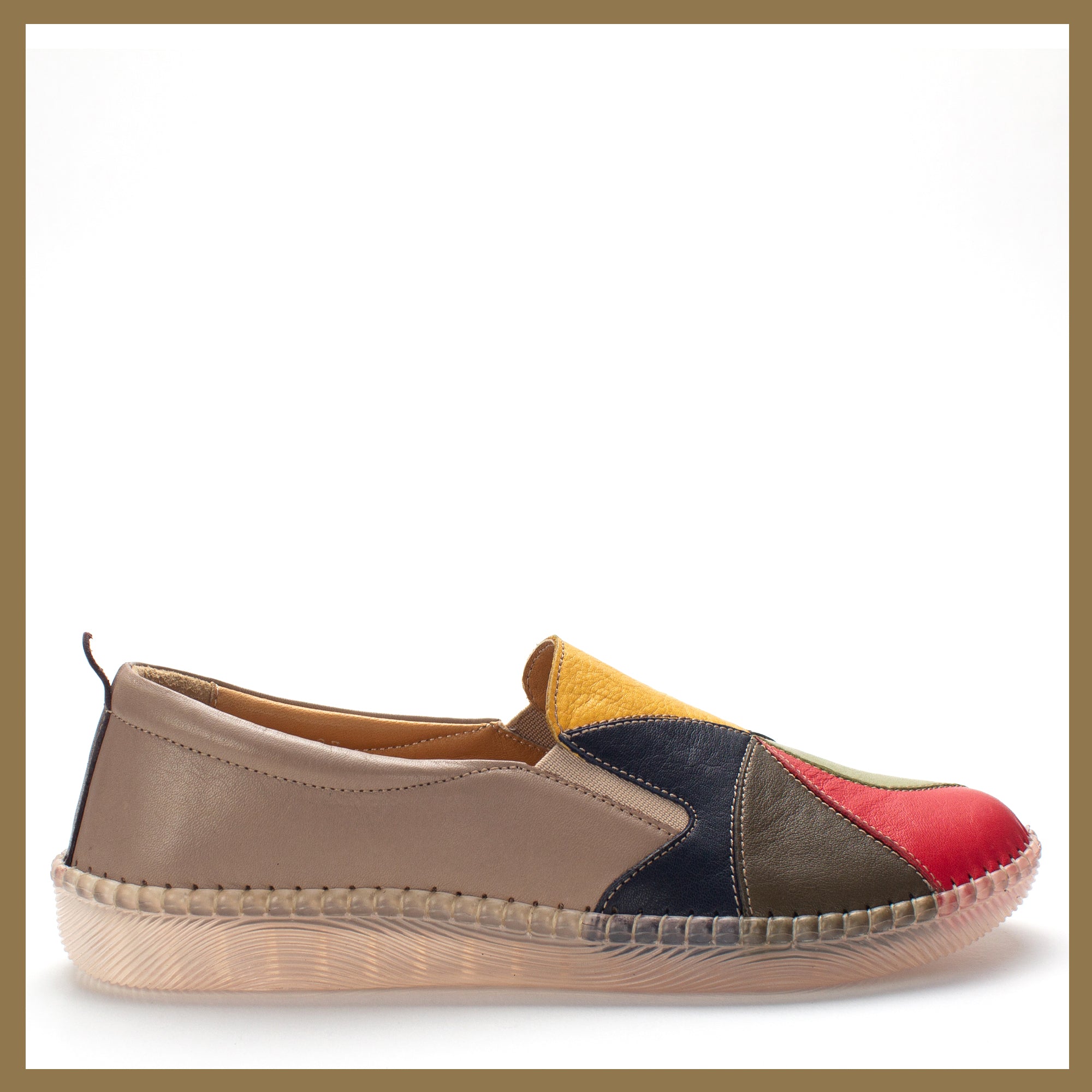 383-20902 Nerze/Mehrfarbige Freizeitschuhe 