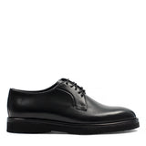 Herren Derby-Schuhe aus schwarzem Leder mit EVA-Sohle & Absatz (747-4526)