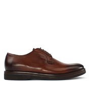 Men's Brown Classic Leather Shoes (395-2804)