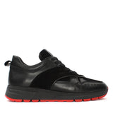 Herren Schwarze Wildleder Sneaker (064-1027)