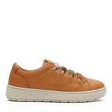 Damen Hellbraune Leder Freizeit-Sneaker zum Hineinschlüpfen (748-31406)