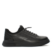 Herren Schwarze Casual Schuhe aus Leder (550-756)
