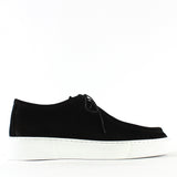 Herren Schwarze Nubuk-Sneaker (064-1026)