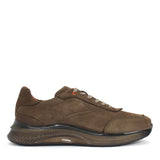 Herren Khaki Casual-Schnürschuhe aus Nubuk-Leder (395-2800)
