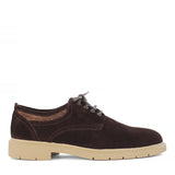 Herren Braune Wildleder-Schnürschuhe für den Alltag (675-133)