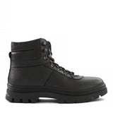 Herren Schwarze Lederstiefel mit Warmfutter (550-795)