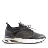 Herren Schwarze Slip-On-Sneaker mit EVA-Sohle (395-2860)