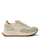 Damen Beige Wildleder-Sneaker (737-29608)