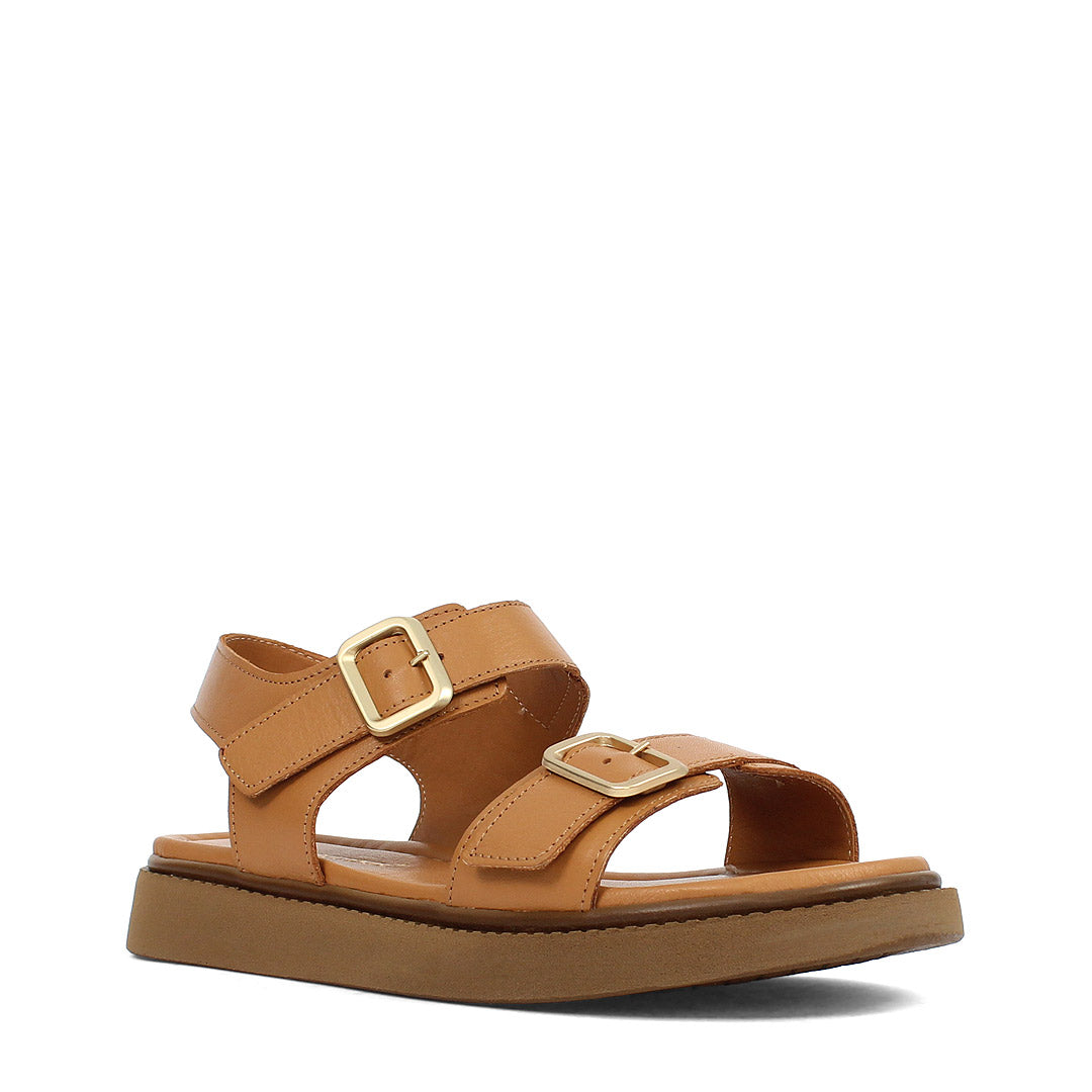 Damen Sandalen in Camel – Stilvoll & Bequem (366-28229)