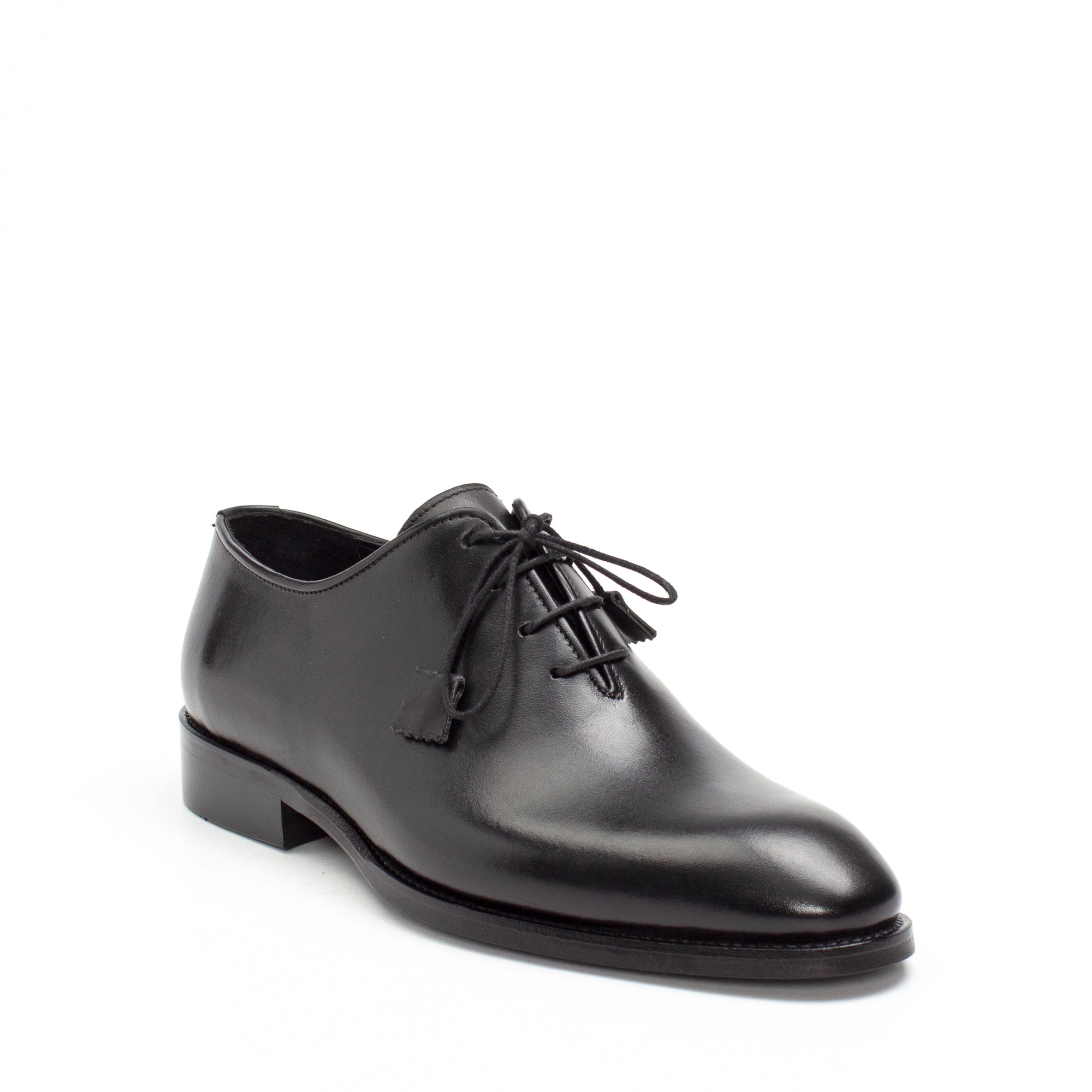 Herren Schwarze Klassische Schnürschuhe (552-04)