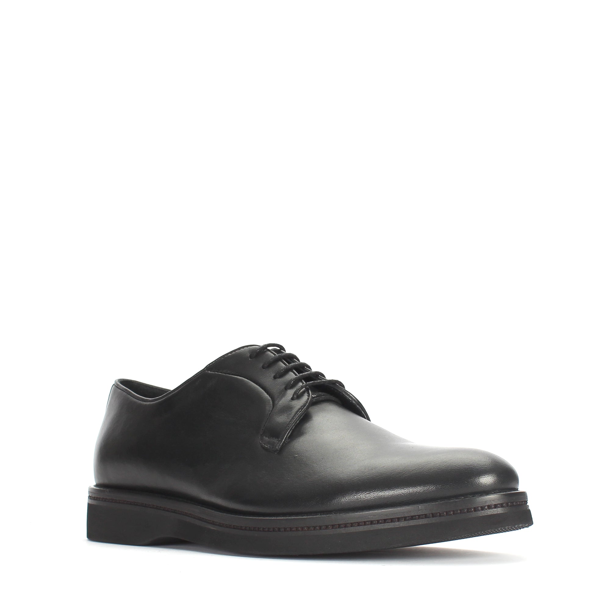 Herren Schwarze Klassische Lederschuhe (395-2804)