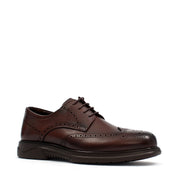 Herren Leder-Schnürschuhe Braun (550-4740)