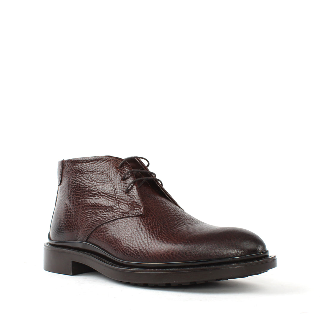 Herren Schwarze Lederstiefel (555-2619)