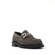 029-20144 Graue Wildleder-Loafers