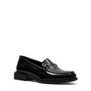 Damen Schwarze Lackleder Loafer (494-25828)