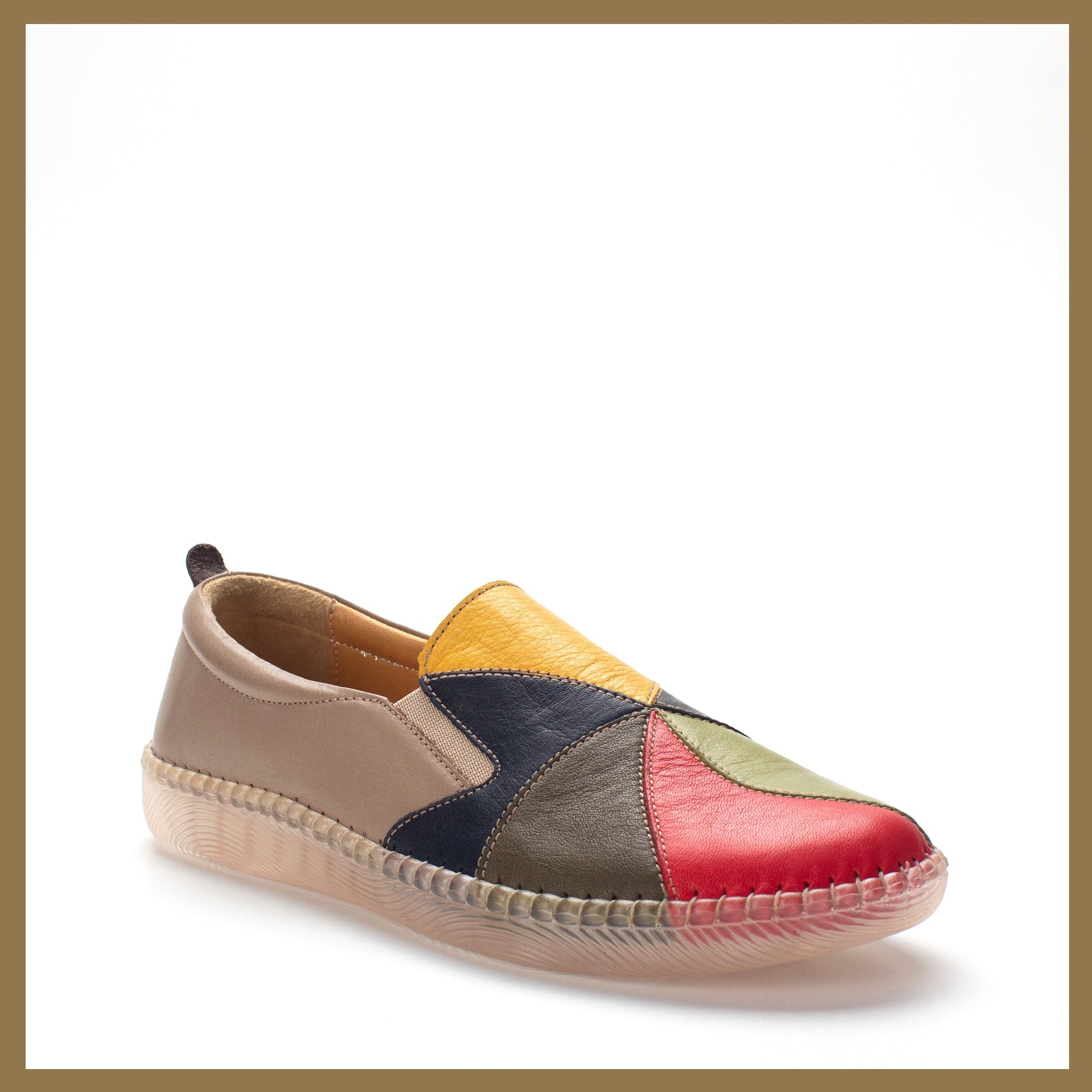 383-20902 Nerze/Mehrfarbige Freizeitschuhe 
