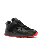 Men's Black Suede Sneakers (064-1027)