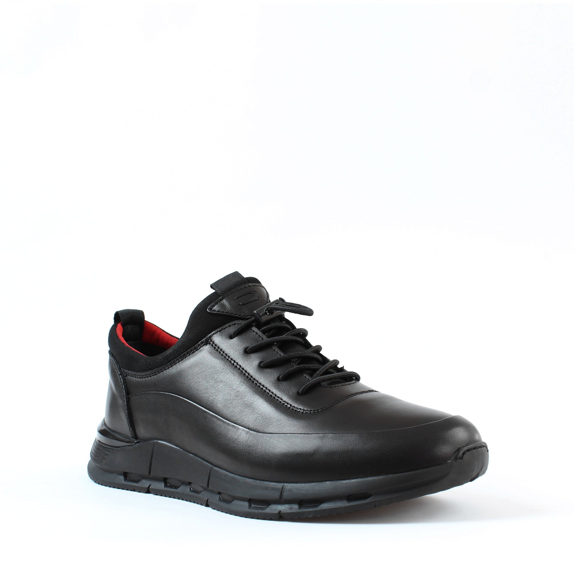 Herren Schwarze Casual Schuhe aus Leder (550-793)