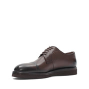 Herren Derby-Schuhe Braun – Elegante Leder-Business-Schuhe mit Cap-Toe-Design (747-4528)