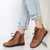 376-20407 Hellbraune Stiefel