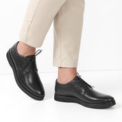 Herren Schwarze Klassische Lederschuhe (395-2804)