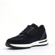 Herren Navyblaue Wildleder-Sneaker (064-1030)