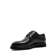 Herren Derby-Schuhe aus schwarzem Leder mit EVA-Sohle & Absatz (747-4526)