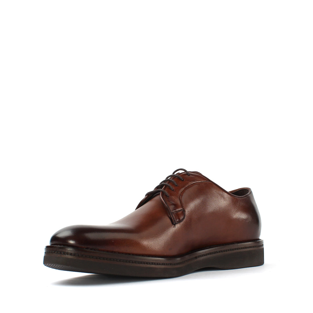 Men's Brown Classic Leather Shoes (395-2804)