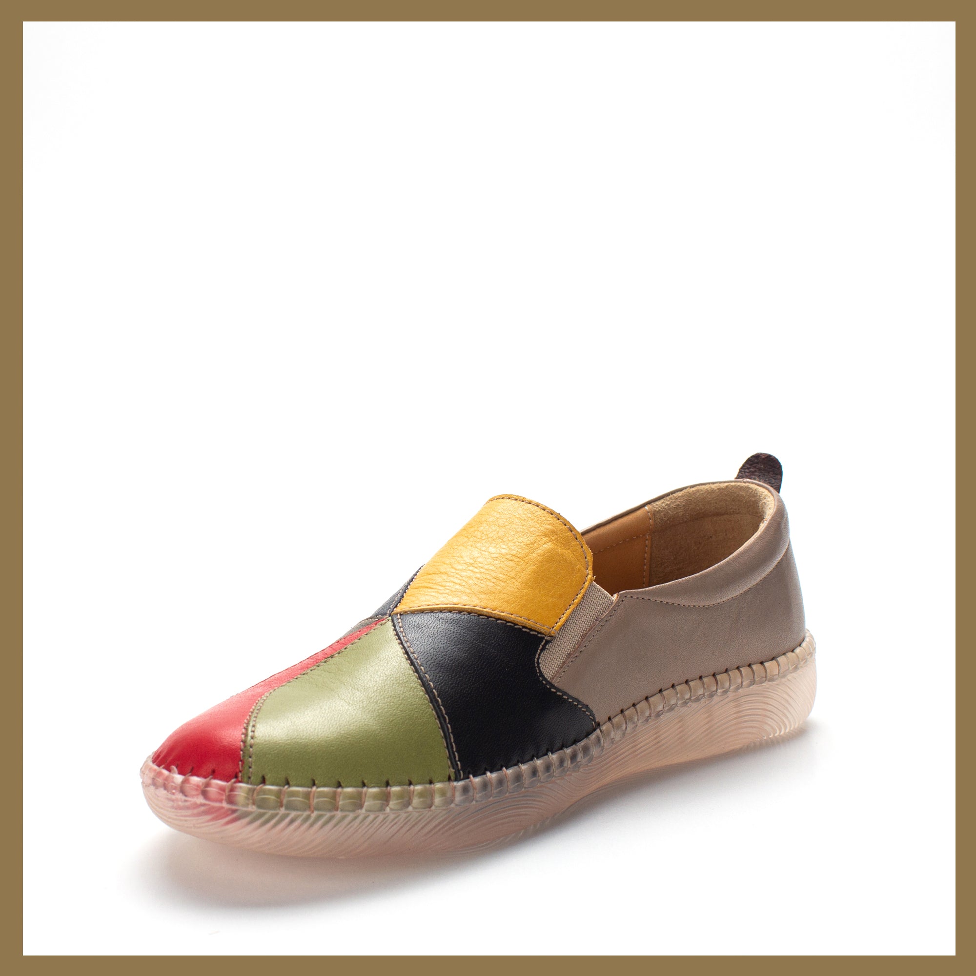 383-20902 Nerze/Mehrfarbige Freizeitschuhe 
