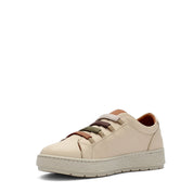 Damen Beige Leder Freizeit-Sneaker zum Hineinschlüpfen (748-31406)
