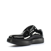 Herren Schwarze Lackleder Sneaker (162-505)