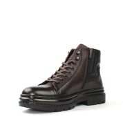 Herren Braune Leder-Boots mit robustem Design (550-709)