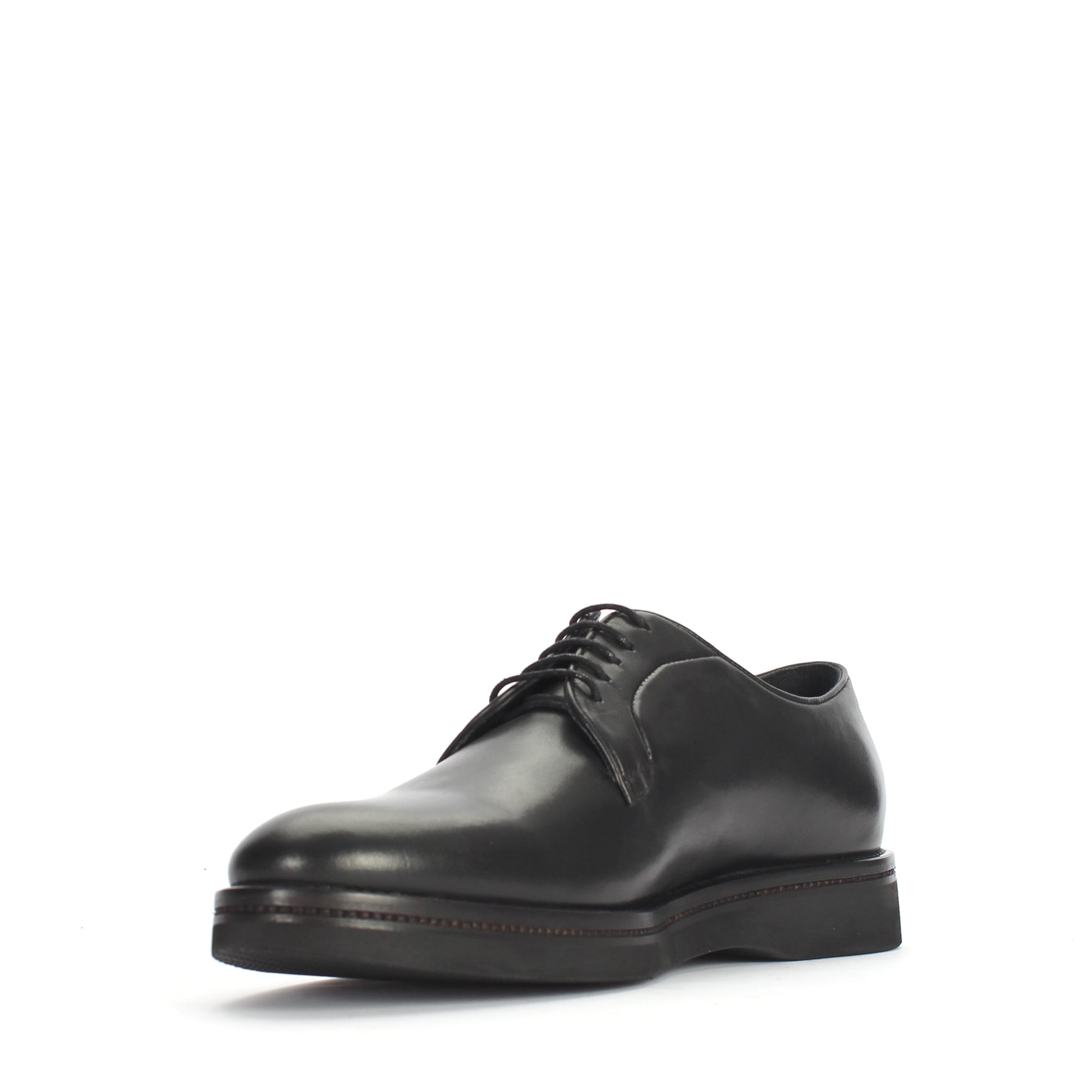 Herren Schwarze Klassische Lederschuhe (395-2804)