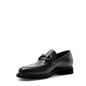 Men’s Leather Loafers with Metal Buckle – Elegant & Comfortable (406-4417)