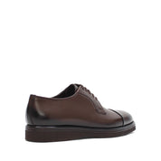 Herren Derby-Schuhe Braun – Elegante Leder-Business-Schuhe mit Cap-Toe-Design (747-4528)