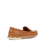 Celal Gültekin Damen Slipper aus Leder in Hellbraun (654-40301)