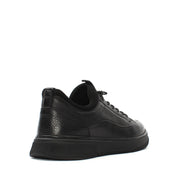 Herren Schwarze Casual Schuhe aus Leder (550-756)