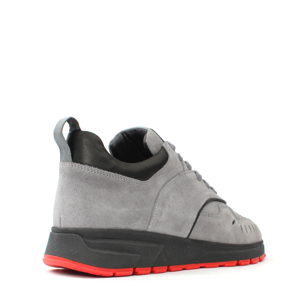 Men's Gray Suede Sneakers (064-1027)