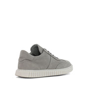 Herren Schnürsneaker aus grauem Nubukleder (448-1912)