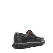 Elegant Leather Loafers for Men – Black (406-4412)