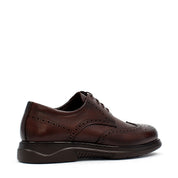 Herren Leder-Schnürschuhe Braun (550-4740)