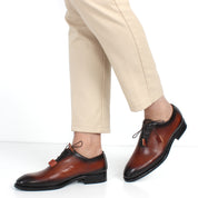 Herren Hellbraune Klassische Schnürschuhe (552-04)